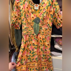 Farm Rio mini cashew mini dress